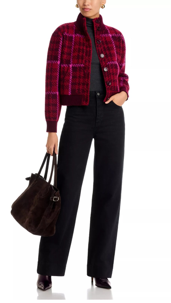 Plaid Sweater trend 2026