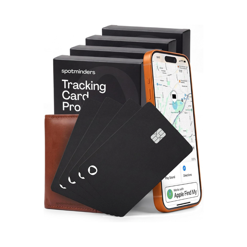SPOTMINDERS Apple MFi Certified Credit Card Wallet Tracker